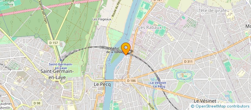 localisation de l'entreprise REHAREY  LE PECQ