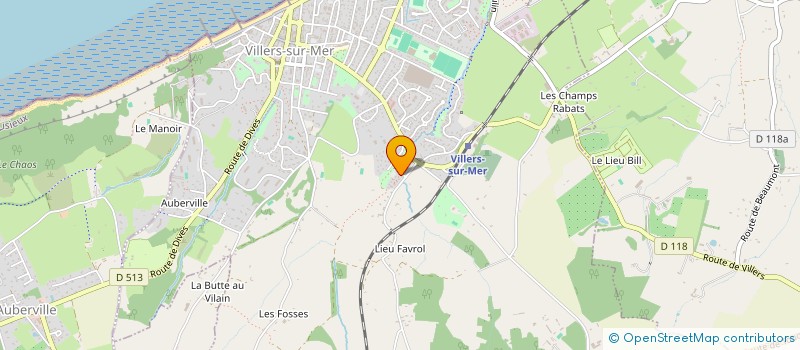 localisation de l'entreprise REHEL IMMOBILIER  VILLERS-SUR-MER