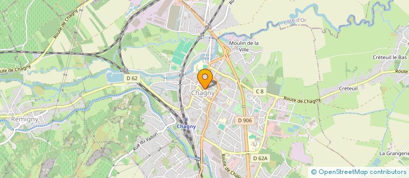 localisation de l'entreprise REHELIOT RESTO  CHAGNY