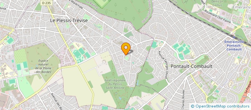 localisation de l'entreprise REHOBOTH à LE PLESSIS-TREVISE