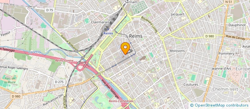 localisation de l'entreprise REI BANG à REIMS