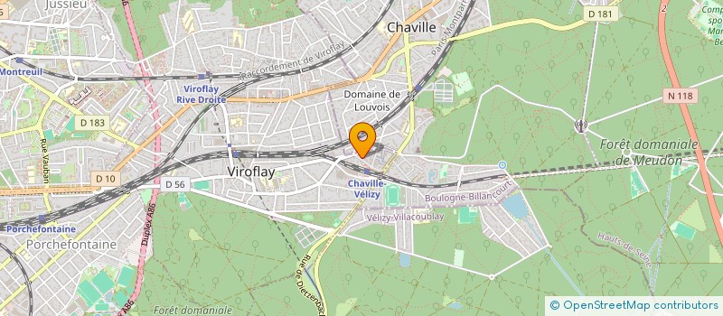 localisation de l'entreprise REI CAPITAL  VIROFLAY