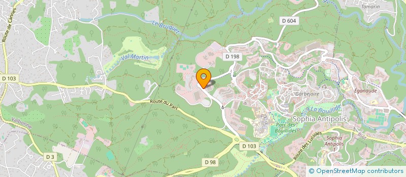 localisation de l'entreprise REI PARTNERS - REAL ESTATE INVEST PARTNERS à VALBONNE