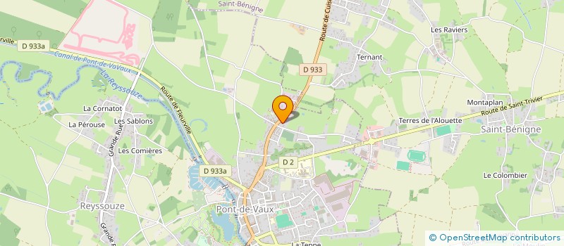localisation de l'entreprise REIBEL CONSULTING à PONT-DE-VAUX
