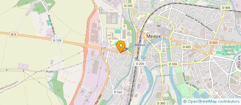 localisation de l'entreprise REICLOUX  VILLENOY