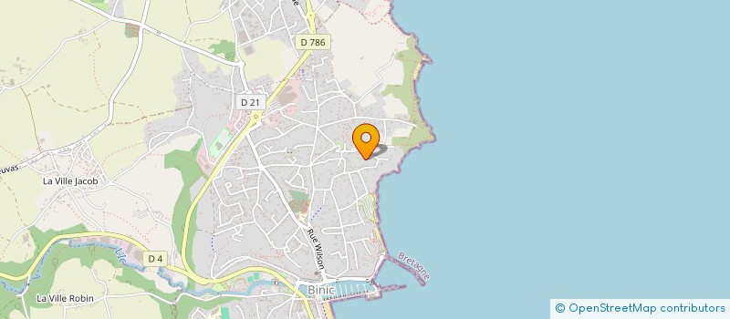 localisation de l'entreprise REIDACO à BINIC-ETABLES-SUR-MER