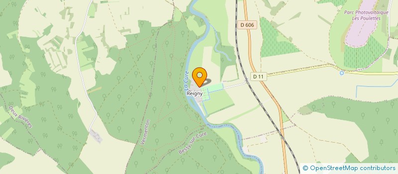 localisation de l'entreprise REIGNY CONSEILS  VERMENTON