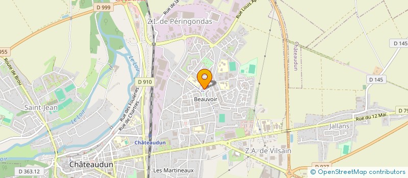 localisation de l'entreprise REIHADIS à CHATEAUDUN