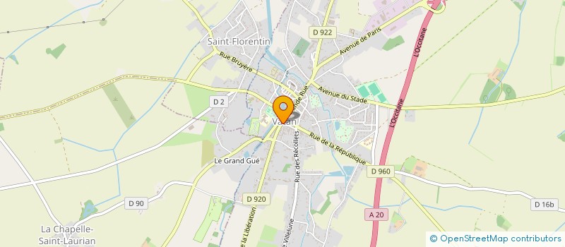localisation de l'entreprise REILLER à VATAN