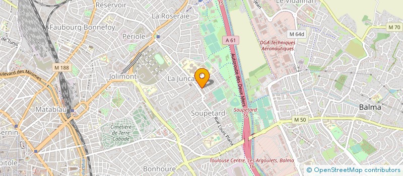 localisation de l'entreprise REILRAB à TOULOUSE