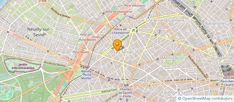 localisation de l'entreprise REIM à LEVALLOIS-PERRET