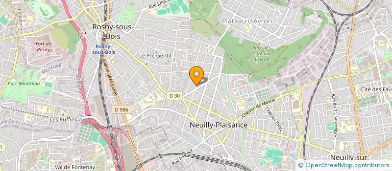 localisation de l'entreprise REIMAC à NEUILLY-PLAISANCE