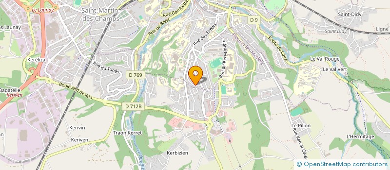 localisation de l'entreprise REIMAKAN à MORLAIX