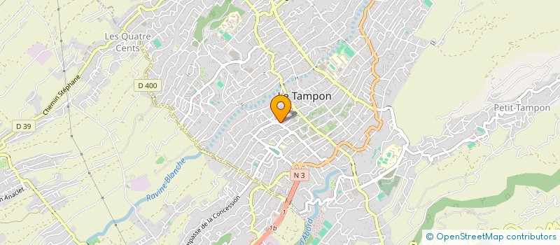 localisation de l'entreprise REIMMO à LE TAMPON