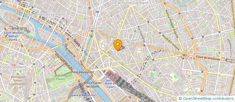 localisation de l'entreprise REIMO REALISATION ETUDES INDUSTRIELLES à PARIS