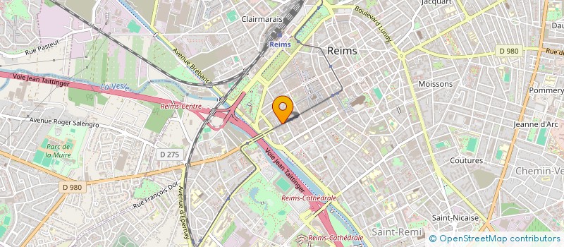 localisation de l'entreprise REIMS 21 ETAPE  REIMS