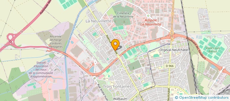 localisation de l'entreprise REIMS  REIMS