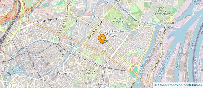 localisation de l'entreprise REIMS à STRASBOURG