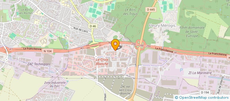 localisation de l'entreprise REIMS à FLEURY-MEROGIS