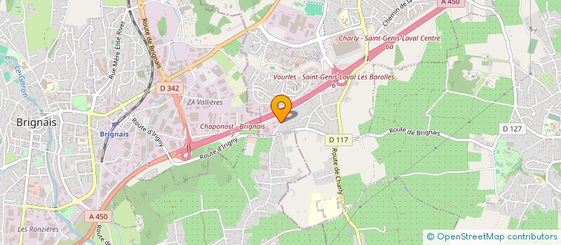 localisation de l'entreprise REIMS CORMONTREUIL 51  SAINT-GENIS-LAVAL