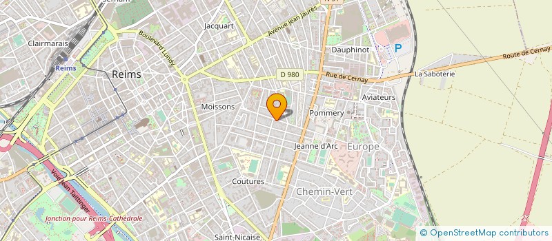 localisation de l'entreprise REIMS PARAPENTE  REIMS