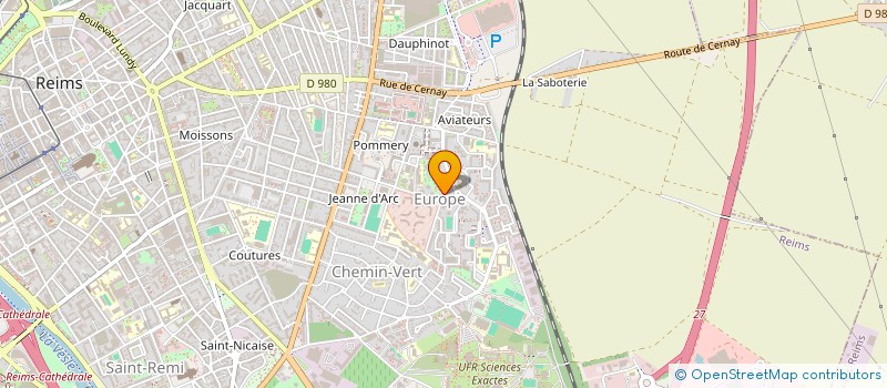 localisation de l'entreprise REIMS PARKINSON  REIMS