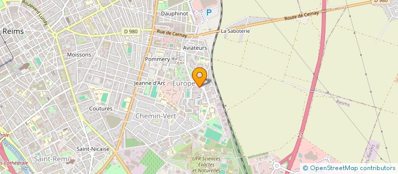 localisation de l'entreprise REIMS PARKOUR SCHOOL  REIMS