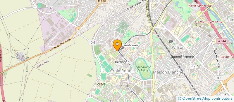 localisation de l'entreprise REIMS STUDENT NETWORK  REIMS