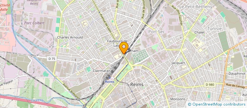 localisation de l'entreprise REIMSALIMENTS  REIMS