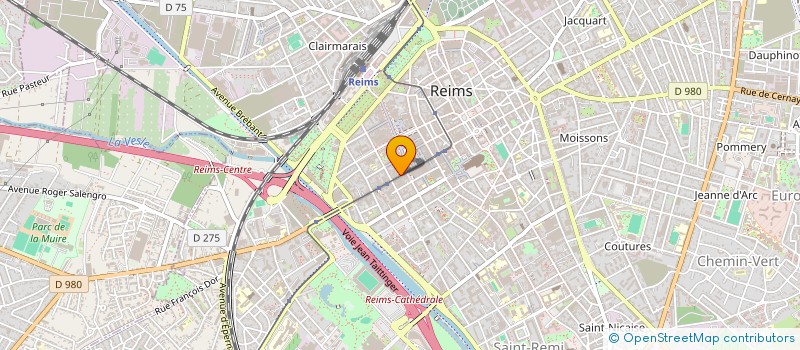 localisation de l'entreprise REIMSURRECTION  REIMS