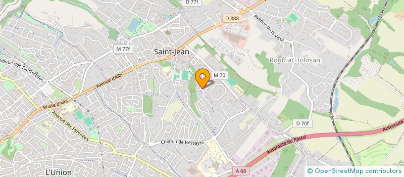 localisation de l'entreprise REINA à SAINT-JEAN