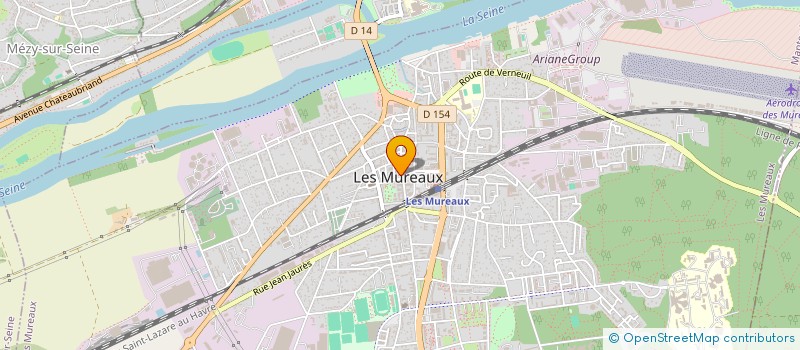 localisation de l'entreprise REINA BI à LES MUREAUX