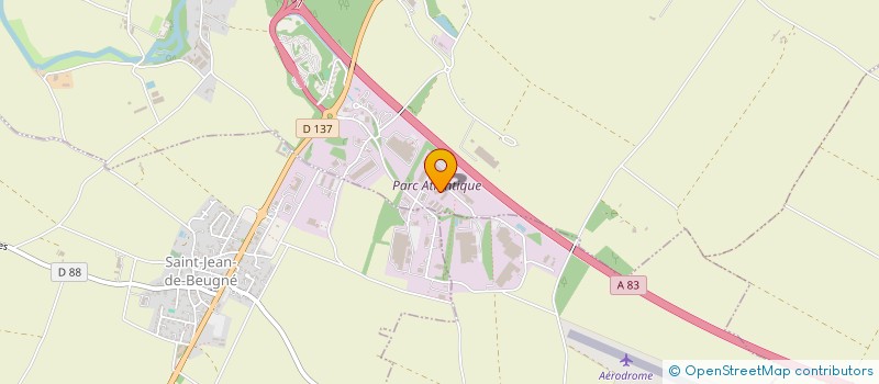 localisation de l'entreprise REINAL à SAINT-AUBIN-LA-PLAINE