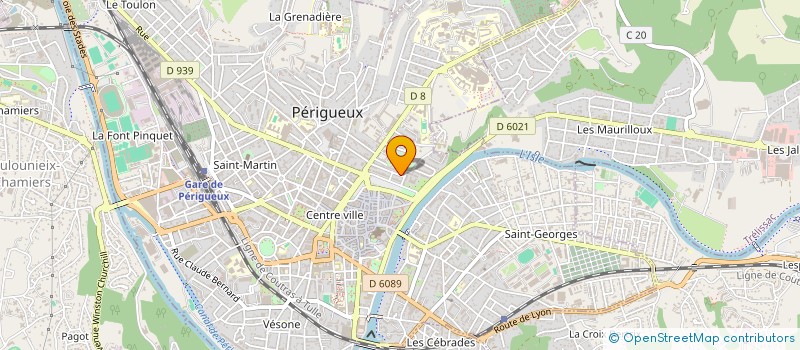 localisation de l'entreprise REINATA à PERIGUEUX