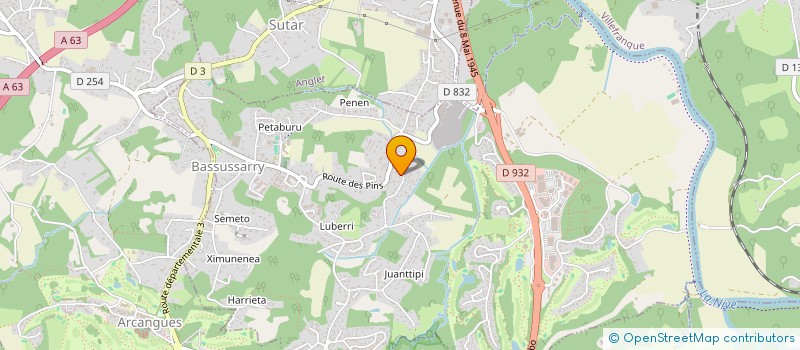localisation de l'entreprise REINBOLD ET FILS à BASSUSSARRY