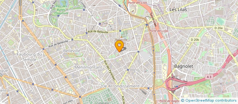 localisation de l'entreprise REINDOS TECHNOLOGIES FRANCE  PARIS