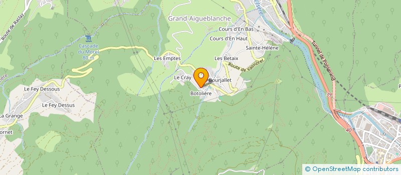 localisation de l'entreprise REINE  GRAND-AIGUEBLANCHE