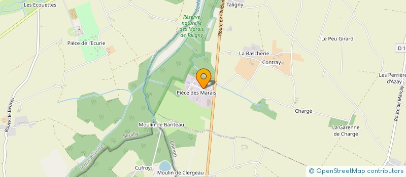 localisation de l'entreprise REINE COUVERTURE  LA ROCHE-CLERMAULT