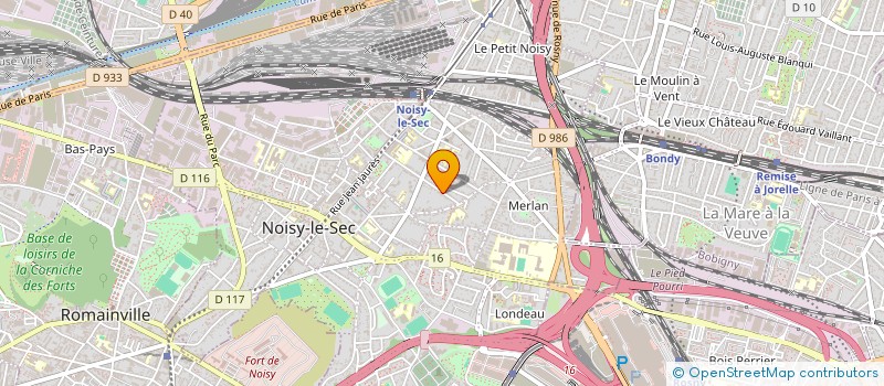 localisation de l'entreprise REINE DANOU L'ARDA à NOISY-LE-SEC