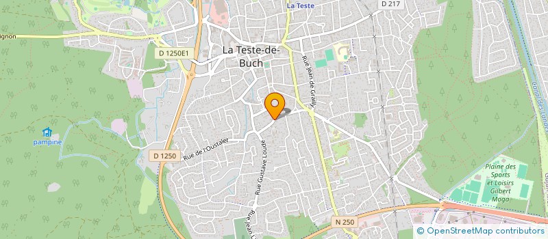 localisation de l'entreprise REINE DE L ILE à LA TESTE-DE-BUCH