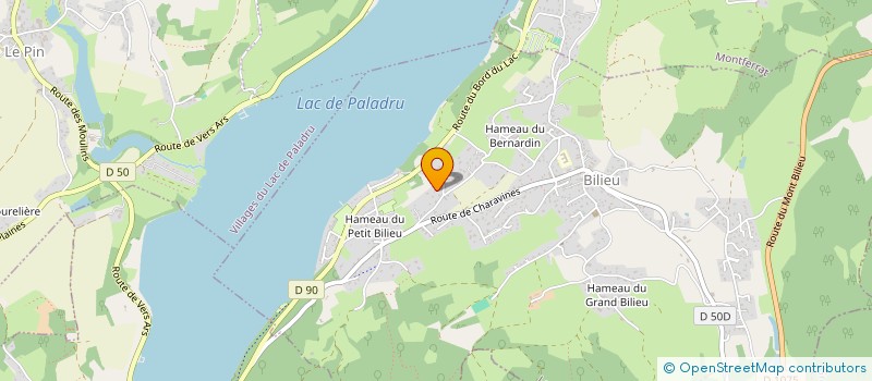 localisation de l'entreprise REINE DES PRES  BILIEU