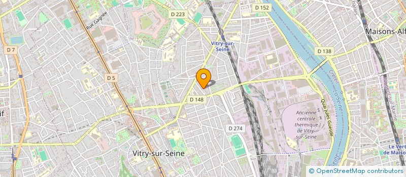 localisation de l'entreprise REINE DES REVES à VITRY-SUR-SEINE