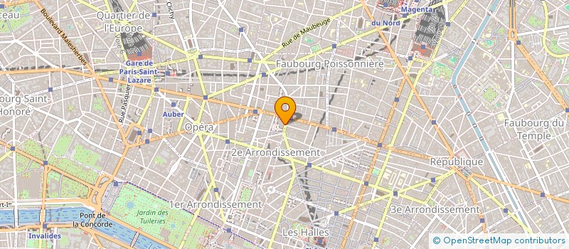 localisation de l'entreprise REINE DOUZE  PARIS