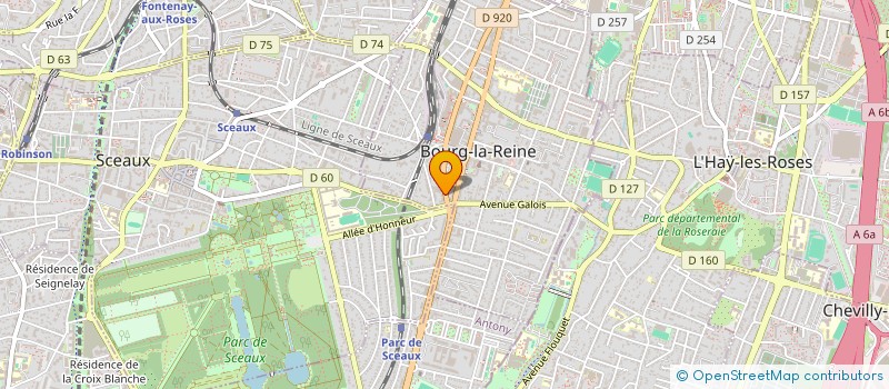 localisation de l'entreprise REINE LOGISTICS à ANTONY