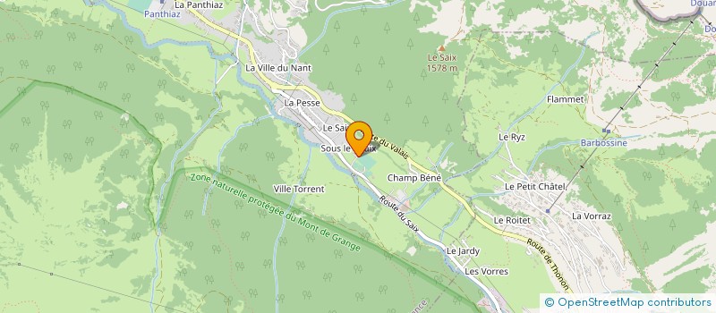 localisation de l'entreprise REINES DES ALPES à LA CHAPELLE-D'ABONDANCE