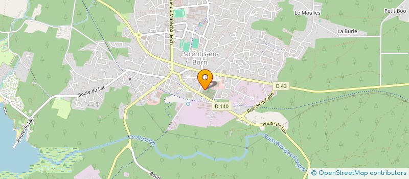 localisation de l'entreprise REINETTE IMMO  CAMELAS