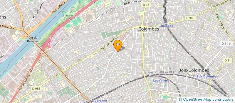 localisation de l'entreprise REINHOUSE à COLOMBES