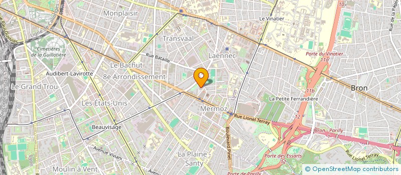 localisation de l'entreprise REINIER AUTO  LYON