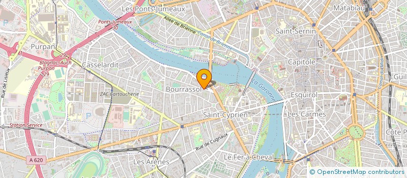 localisation de l'entreprise REINSERTION DEVELOPPEMENT à TOULOUSE