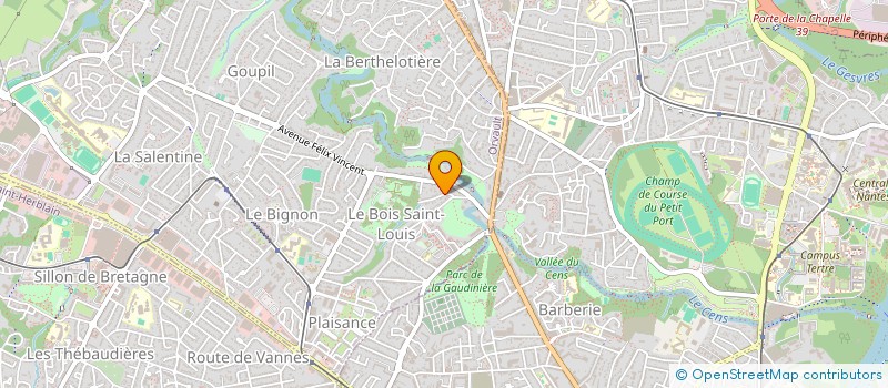 localisation de l'entreprise REINTEAU MARINE ET ABOUDEINE MEHDI à ORVAULT